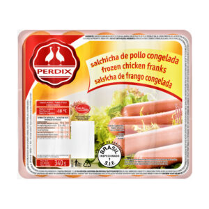 Salchicha de pollo 340g Perdix (10unidades)