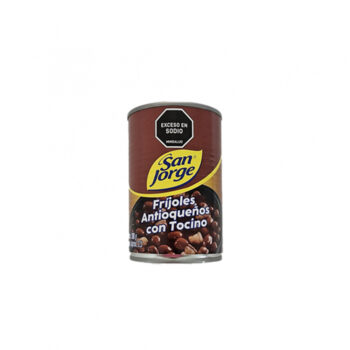 Frijoles colorados antioqueños con tocino San Jorge (300 g / 10.58 oz)