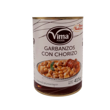 Garbanzos con chorizo Vima Foods (415 g / 14.63 oz)