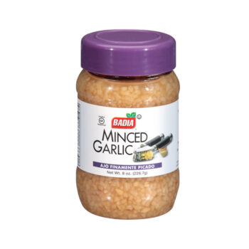 Ajo finamente picado Badia (226.7 g / 8 oz)