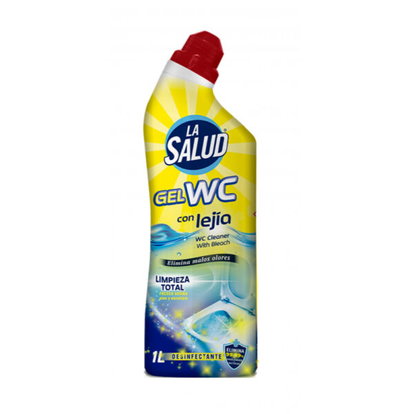 Gel desinfectante WC con lejía La Salud (1 L)