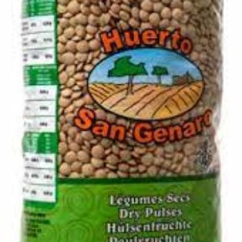 Lentejas paquete de 500g Huerto San Genaro