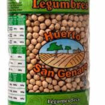 Garbanzo paquete de 1kg Huerto San Genaro