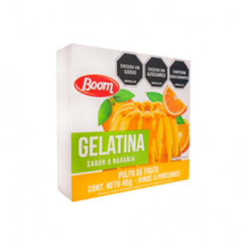 Gelatina sabor Naranja Boom (40 g / 1.41 oz)