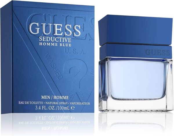 GUESS Seductive Homme Blue – Eau de Toilette para Hombre 100 ml