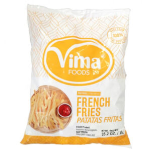 Patatas -papas- prefritas congeladas Vima Foods (1 kg / 2.2 lb)