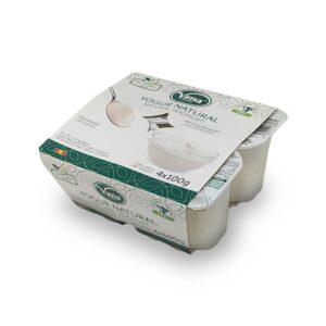Yogurt Vasitos Vima Natural Azucarado 4u x 100g