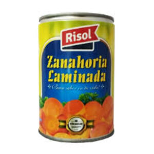 Zanahoria laminada, “Risol”, 425 g.