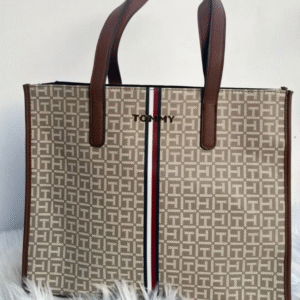 Bolso Tommy Hilfiger Satchel Monogram Mujer