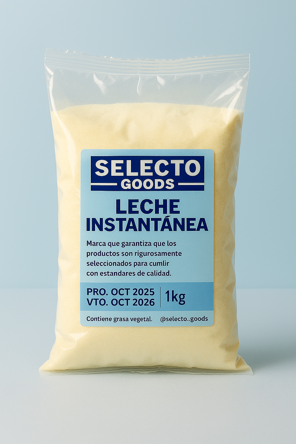 Leche Instantánea Selecto Goods 1kg